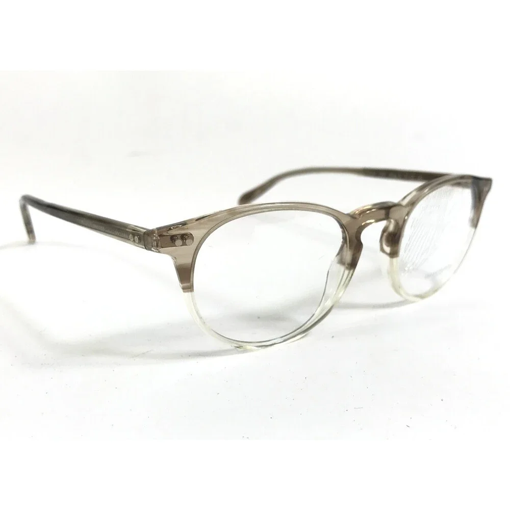 Oliver Peoples Eyeglasses Frames OV5004 1647 Riley R Military VSB 47-20-145 - Picture 2 of 12